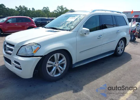 2011 Mercedes-Benz Gl 450 4Matic z USA, uszkodzony, nr VIN 4JGBF7BE5BA643705